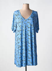 Robe courte bleu YESTA pour femme seconde vue