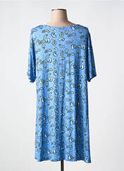 Robe courte bleu YESTA pour femme seconde vue