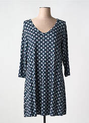 Robe courte bleu YESTA pour femme seconde vue