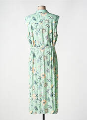 Robe longue vert YESTA pour femme seconde vue