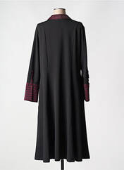 Robe mi-longue noir MAT. pour femme seconde vue