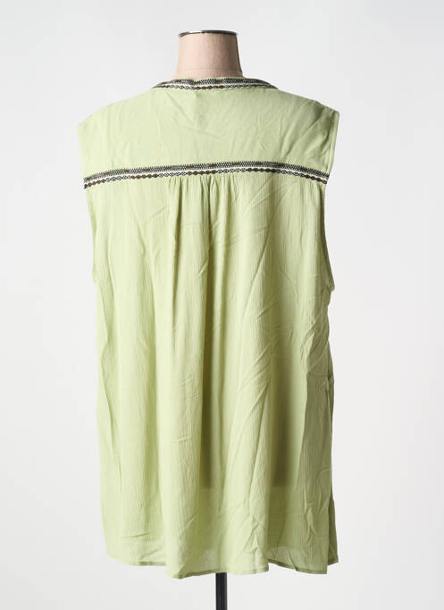 Blouse vert YESTA pour femme