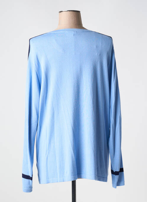 Gilet manches longues bleu DIANE LAURY pour femme