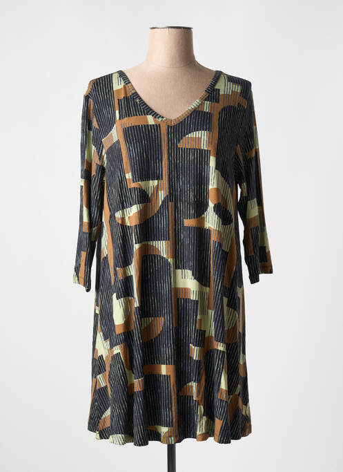 Robe courte noir YESTA pour femme