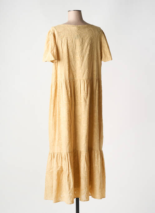 Robe longue beige YESTA pour femme