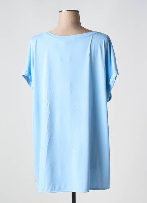 T-shirt bleu YESTA pour femme