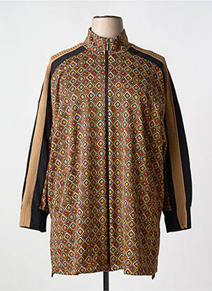 Veste casual poches noir MAT. femme