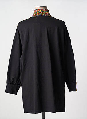 Veste casual poches noir MAT. femme