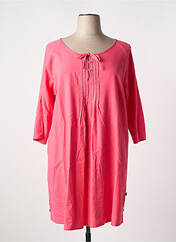 Robe courte rose ADIA pour femme seconde vue