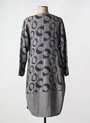 Robe mi-longue gris OLIVER JUNG pour femme seconde vue