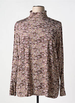 T-shirt marron YESTA pour femme