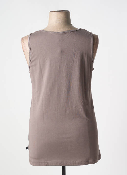 Débardeur marron ADIA pour femme
