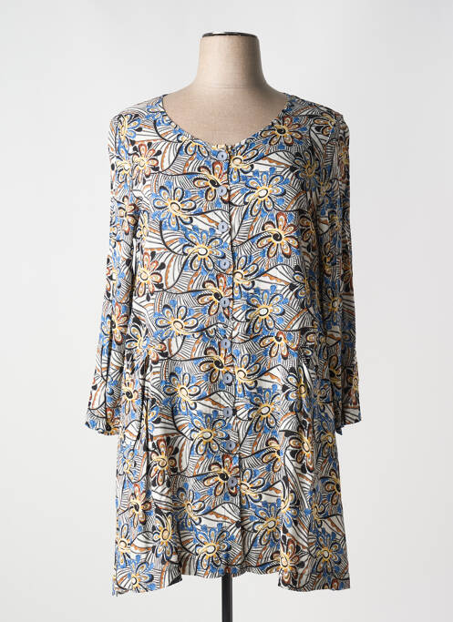 Robe courte bleu G!OZE pour femme