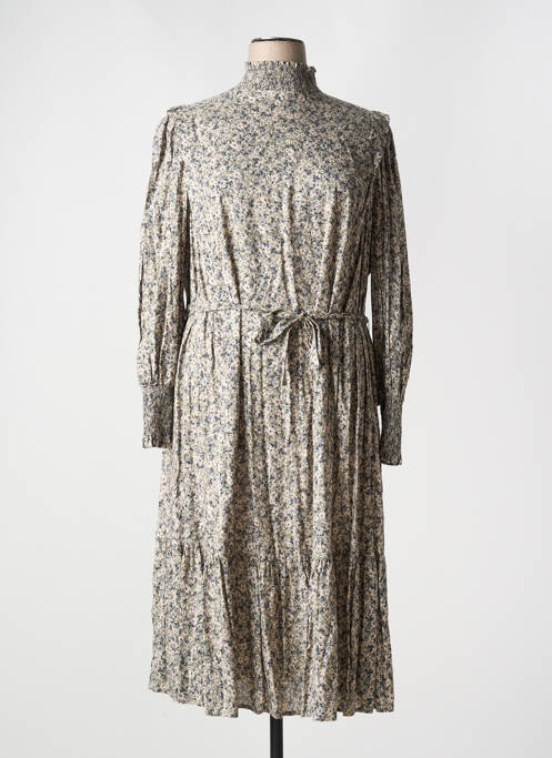 Robe longue vert YESTA pour femme