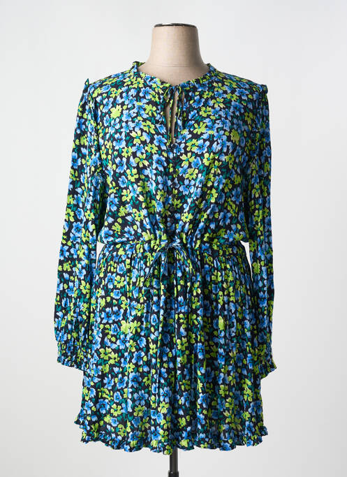 Robe mi-longue bleu YESTA pour femme