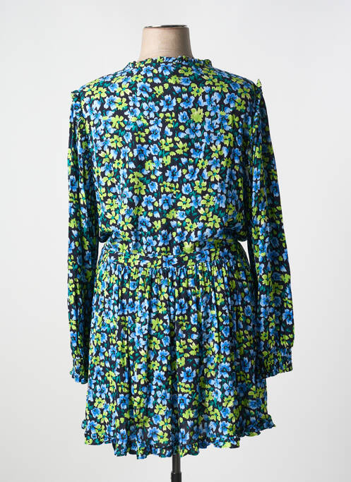 Robe mi-longue bleu YESTA pour femme