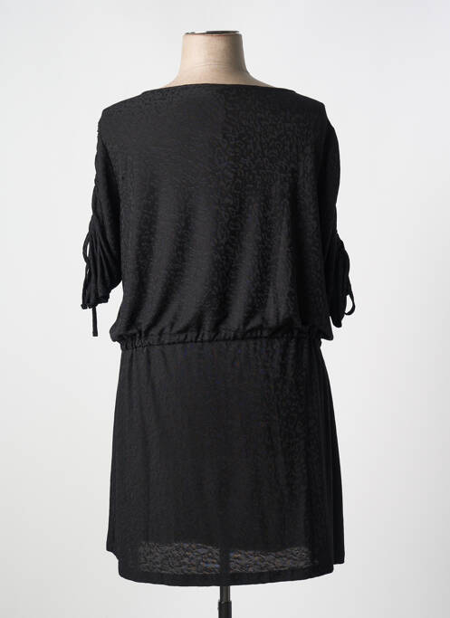 Robe mi-longue noir YESTA pour femme
