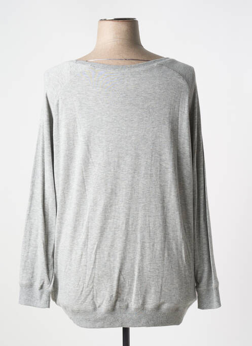 Sweat-shirt gris OPEN END pour femme