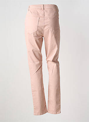 Jeans coupe slim stretch taille normale rose YESTA femme
