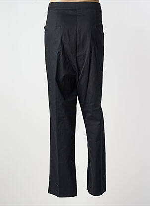 Pantalon slim taille élastique taille normale noir JEAN DELFIN femme