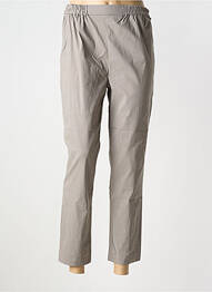 Pantalon 7/8 stretch taille normale gris OLIVER JUNG femme