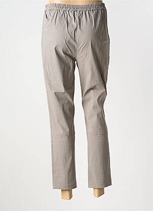 Pantalon 7/8 stretch taille normale gris OLIVER JUNG femme