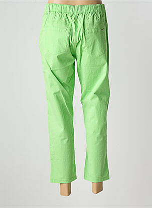 Jeans coupe slim stretch taille normale vert QUATRE VINGT JOURS femme