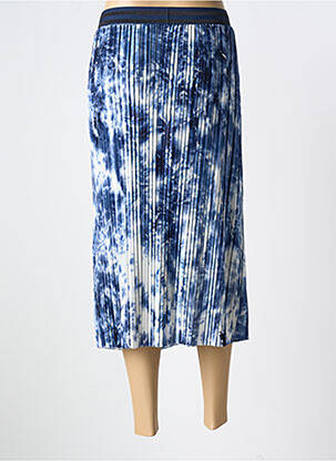 Jupe longue imprimé fantaisie bleu MERI & ESCA femme
