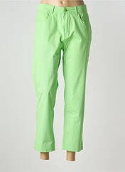 Jeans coupe slim vert QUATRE VINGT JOURS pour femme seconde vue