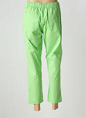 Jeans coupe slim vert QUATRE VINGT JOURS pour femme seconde vue