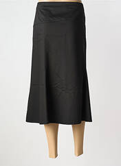 Jupe mi-longue noir GELCO pour femme seconde vue