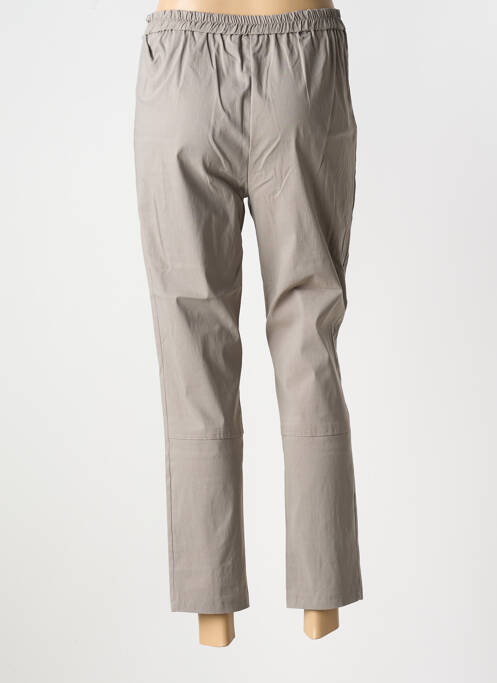 Pantalon 7/8 stretch taille normale gris OLIVER JUNG femme