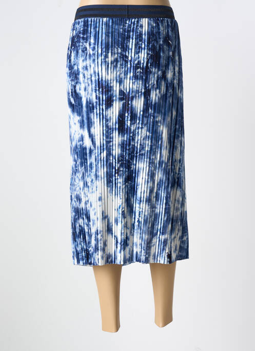 Jupe longue imprimé fantaisie bleu MERI & ESCA femme
