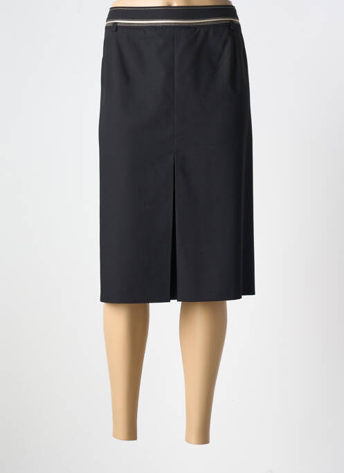 Jupe mi-longue noir GELCO pour femme