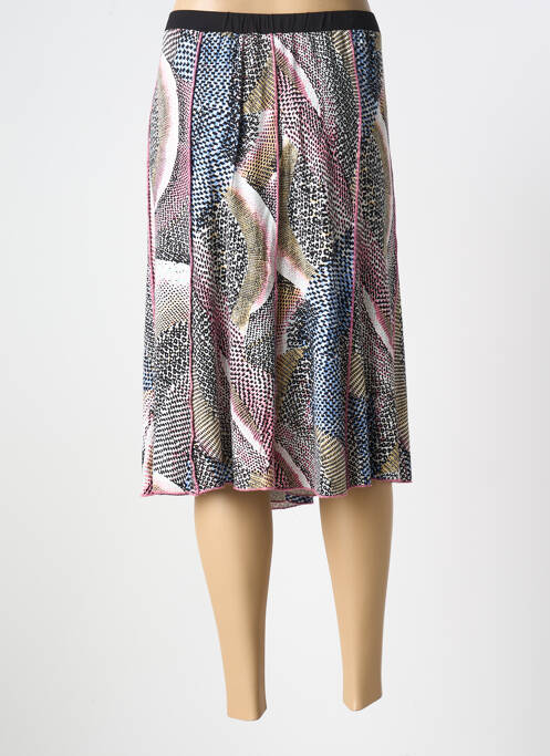 Jupe mi-longue noir GUY DUBOUIS pour femme