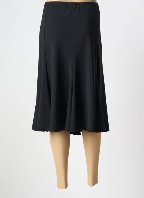 Jupe mi-longue noir JEAN DELFIN pour femme