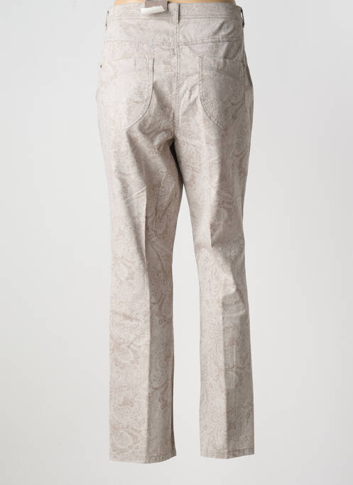 Pantalon slim gris GELCO pour femme