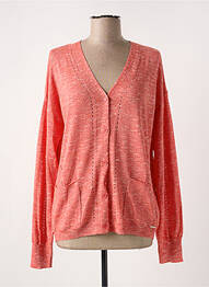 Gilet manches longues stretch orange DIANE LAURY femme