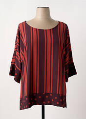 Blouse orange AN II VITO pour femme seconde vue