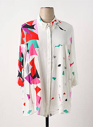 Chemisier blanc GUY DUBOUIS pour femme