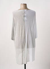 Pull tunique gris JELLA pour femme seconde vue