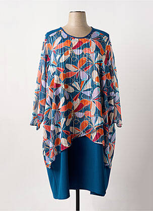 Robe mi-longue vert GREGORY PAT pour femme