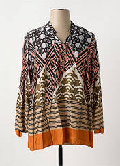 Tunique manches longues marron MERI & ESCA pour femme seconde vue