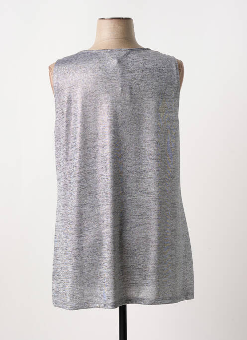 Débardeur argent SEE YOU pour femme