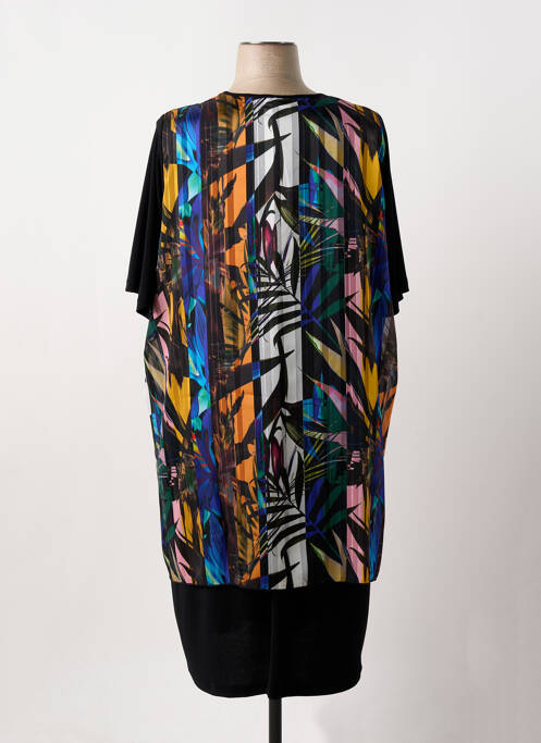 Robe mi-longue noir GREGORY PAT pour femme