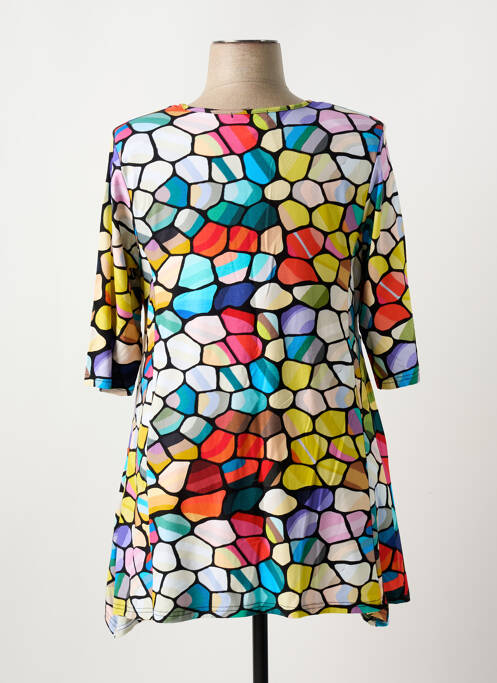 Tunique manches longues jaune OLIVER JUNG pour femme