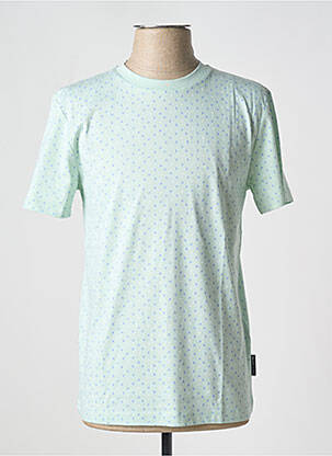 T-shirt coupe cintrée manches courtes vert TOM TAILOR homme