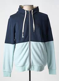 Veste casual resserrée sur le bas bleu TOM TAILOR homme