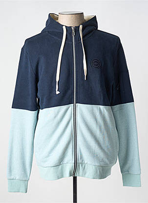 Veste casual finition intérieure doublure polaire bleu TOM TAILOR homme