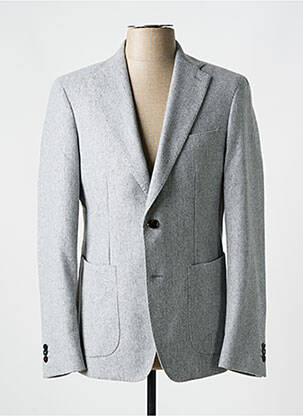Blazer poches gris CARNET DE VOL homme